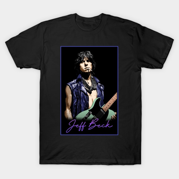 Jeff Beck T-Shirt by Designs That Rock